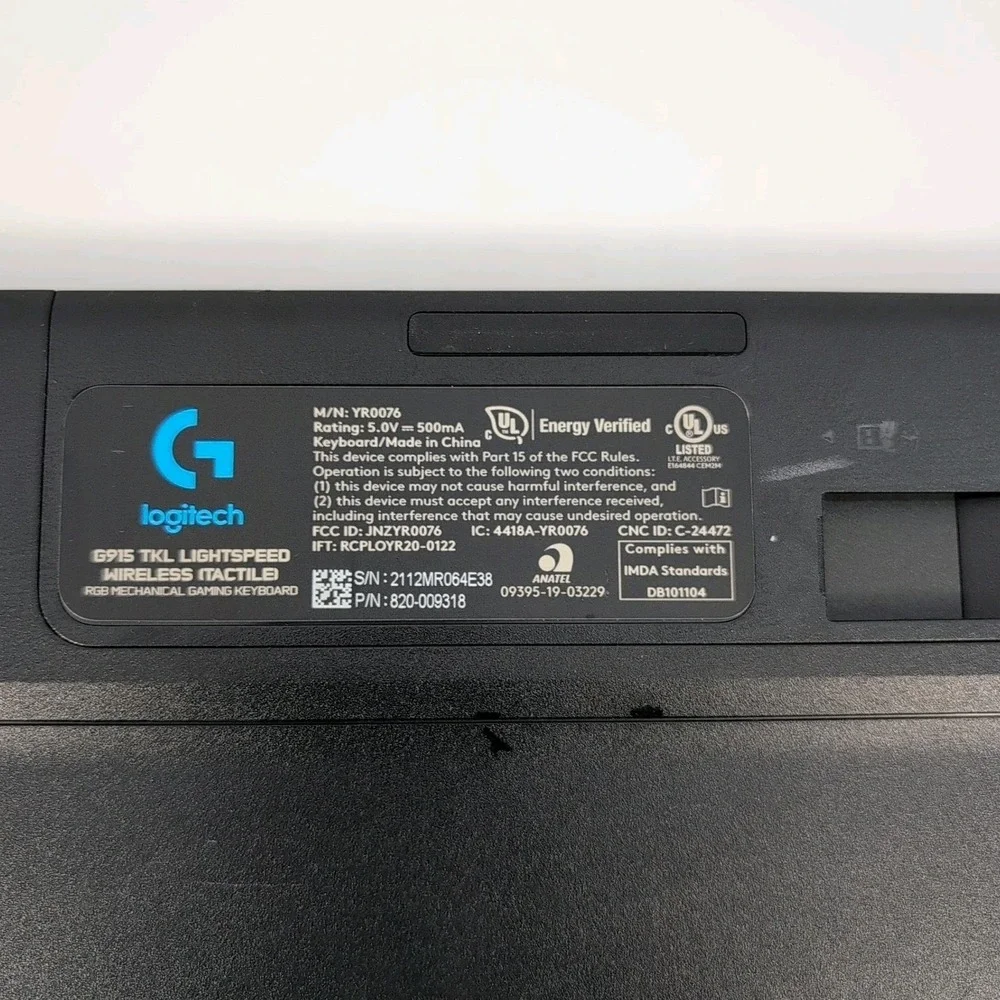 Logitech working pre